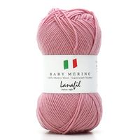 Fio Baby Merino Superwash 50g 2865 rosa antigo claro