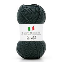 Fio Baby Merino Superwash 50g 2847 cinza musgo