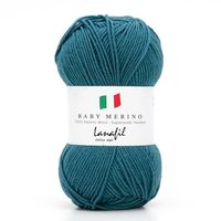 Fio Baby Merino Superwash 50g 2904 verde jade médio