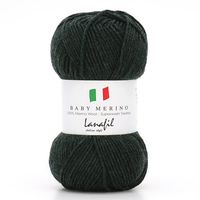 Fio Baby Merino Superwash 50g 3149 verde militar escuro