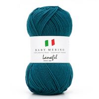 Fio Baby Merino Superwash 50g 2900 verde jade escuro