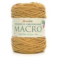 Fio Especial para Macramê Macro - 400g 04 âmbar