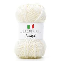 Fio Merino DK Superwash 50g 2901 branco