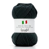 Fio Merino DK Superwash 50g 2910 cinza musgo