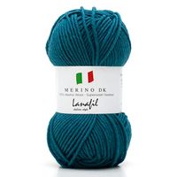 Fio Merino DK Superwash 50g 2922 verde petróleo