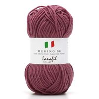 Fio Merino DK Superwash 50g 2931 rosa antigo médio