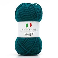 Fio Merino DK Superwash 50g 2938 verde jade escuro