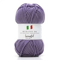 Fio Merino DK Superwash 50g 3162 hortênsia médio