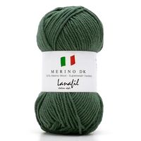 Fio Merino DK Superwash 50g 3165 verde médio