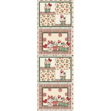 Tecido Estampado Para Patchwork - Mesa Posta Natal: Jogo Americano Doce Natal (0,50x1,40)