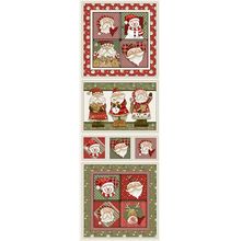 Tecido Estampado para Patchwork - Happy Christmas: Painel Happy Christimas Natal (0,50x1,40)