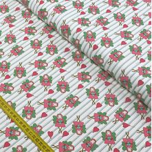 Tecido Estampado para Patchwork - Sonho e Magia: Bonecas Asas Jade (0,50x1,40)