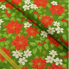 Tecido Estampado para Patchwork- Natal: Flor Espírito Santo Big Cor 2411 (0,50x1,40)