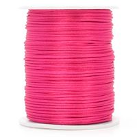 Cordão de Cetim Rabo de Rato 2,5mm 50 Metros - Círculo 161 pink