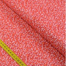 Tecido Estampado Para Patchwork - Colorful Folhas Laranja (0,50x1,50)