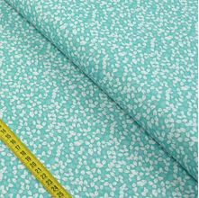 Tecido Estampado Para Patchwork - Colorful Folhas Tiffany (0,50x1,50)