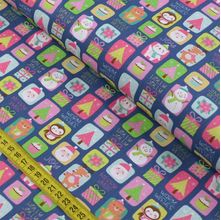 Tecido Estampado para Patchwork -  Candy Christmas 12 (0,50X1,40)