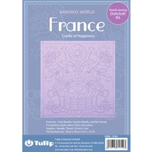 Kit de Bordado Tulip Sashiko - França Berço da Felicidade