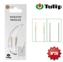 Agulha Tapestry para Bordar Tapeçaria Tulip nº 20 - 3 Unidades