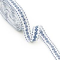 Fita Galão Zig Zag Marwan 15mm - 10 Metros 011 - azul marinho