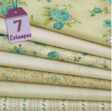 Kit de Tecido Millyta Four Seasons Bege (30x70) 7 Estampas