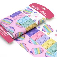 Kit Fita Gorgurão Linha Pop It 002 Candy Colors - 38mm 9 Metros