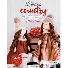 Livro L'univers Country En Couture Créative d'Anita Catita (O Universo Country na Alta-Costura Criativa de Anita Catita)