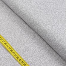 Tecido Estampado para Patchwork - Essentials Risco Fundo Cinza (0,50x1,50)