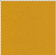Tecido Estampado Para Patchwork - Composê Poá Mostarda com Amarelo Cor 1609 (0,50X1,40)