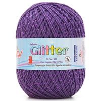 Barbante Glitter Fial nº 4 - 215 Metros 8686 roxo