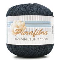 Linha Madrid Purafibra 100g 158 mescla preto