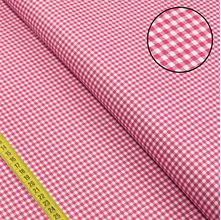 Tecido Estampado para Patchwork - Yummy: Xadrez Pink (0,50x1,40)