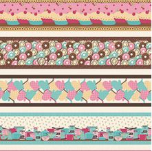 Tecido Estampado para Patchwork - Yummy: Faixa Yummy (0,50x1,40)