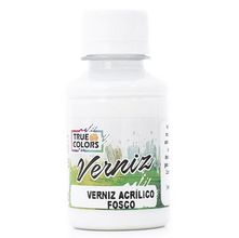 Verniz Acrílico Fosco True Colors - 100ml