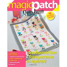 Revista Magic Patch nº 21 - Quilts Japan - Sunbonnet Sue (Patch Mágico nº 21 - Quilts Japão - Sunbonnet Sue)