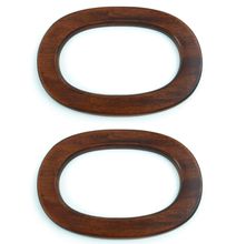 Alça de Madeira Oval - 16,5cm