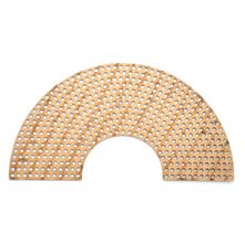 Base de MDF para Crochê Arco-Íris 45cm