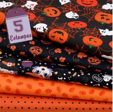 Kit de Tecido Halloween (50x150) 5 Estampas