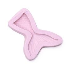 Molde de Silicone para Biscuit - Rabo De Sereia Pequeno 1021