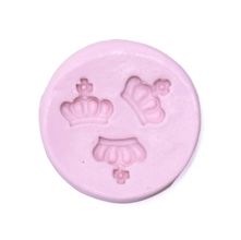 Molde de Silicone para Biscuit - Mini Três Coroas 436