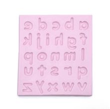Molde de Silicone para Biscuit - Alfabeto Minúsculo 431