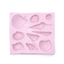 Molde de Silicone para Biscuit - Fundo Do Mar Importado 601