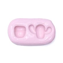 Molde de Silicone para Biscuit - Cacto Médio 21