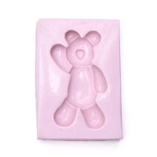 Molde de Silicone para Biscuit - Urso 98