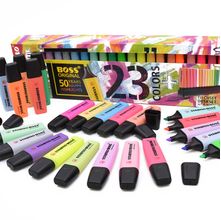 Marca Texto Stabilo Boss - Kit Com 23 Cores