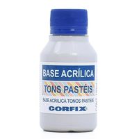 Base Acrílica para Artesanato 100ml Corfix - Tons Pastéis 467 grey mist