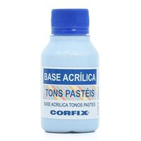 Base Acrílica para Artesanato 100ml Corfix - Tons Pastéis 389 azul stylo