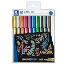 Caneta Metálica Staedtler - 10 Cores