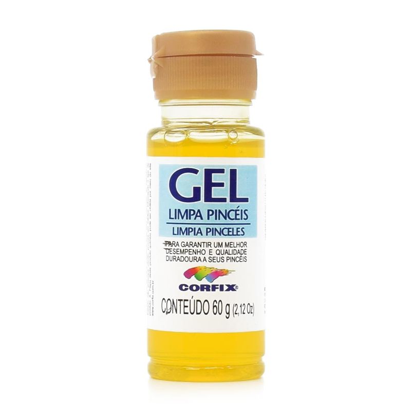 Gel Limpa Pincéis Corfix