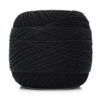 Linha Mercer Crochet 60 - Cores Preto